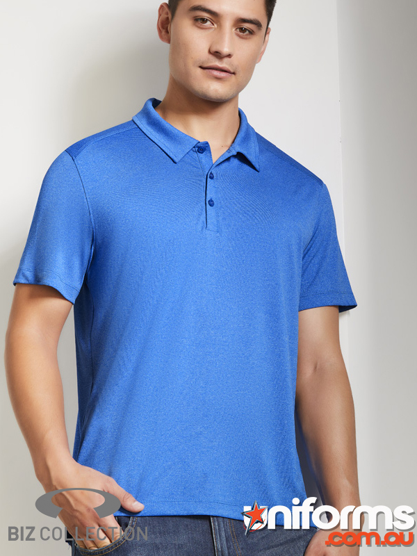 Aero Polo P815MS - Back View in White