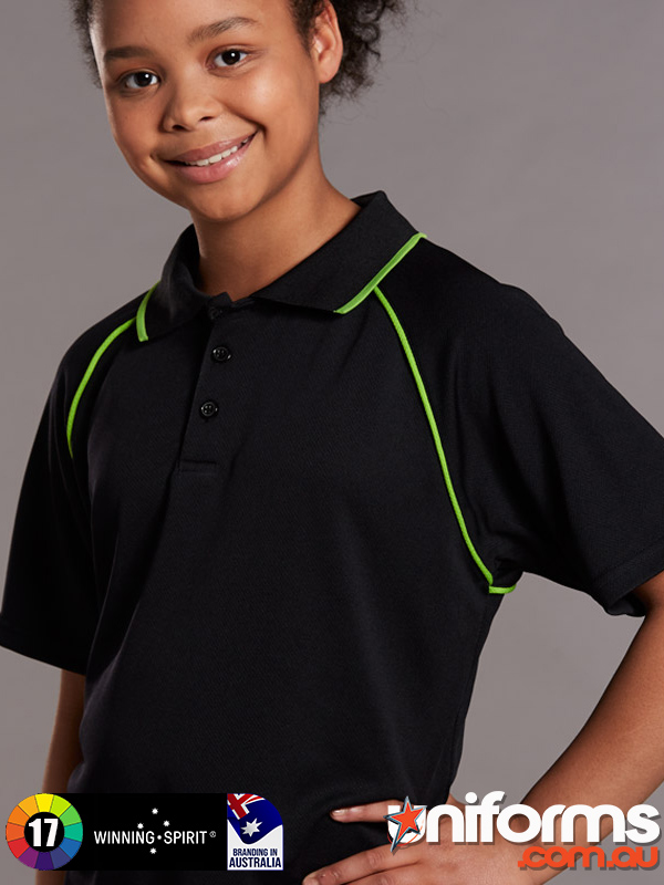 Winning Spirit Kids Champion Raglan Sleeve Polo - PS24 - Image 6
