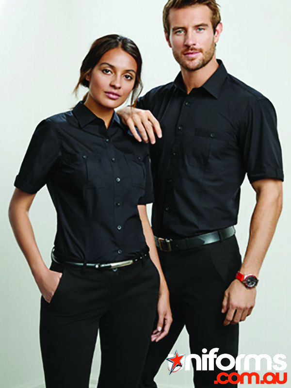 S306LS-Ladies Bondi Short Short Sleeve Shirt Uniform Workwear Uniforms Hospitality