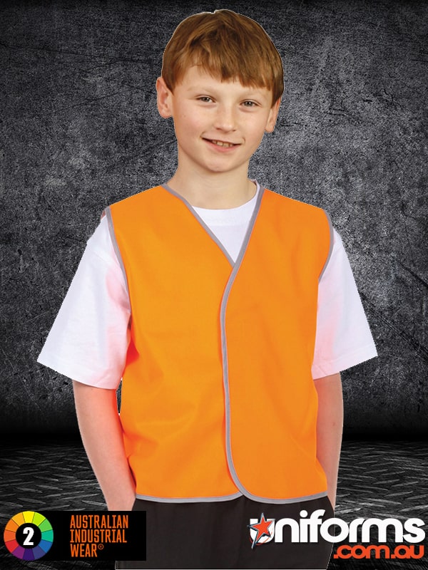 SW02K Hi Vis SAFETY VEST Kids  1588997069 213