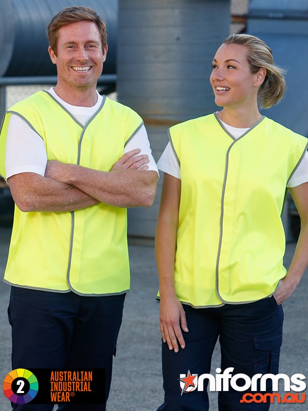 SW02 Hi Vis SAFETY VEST Unisex  1588997408 34