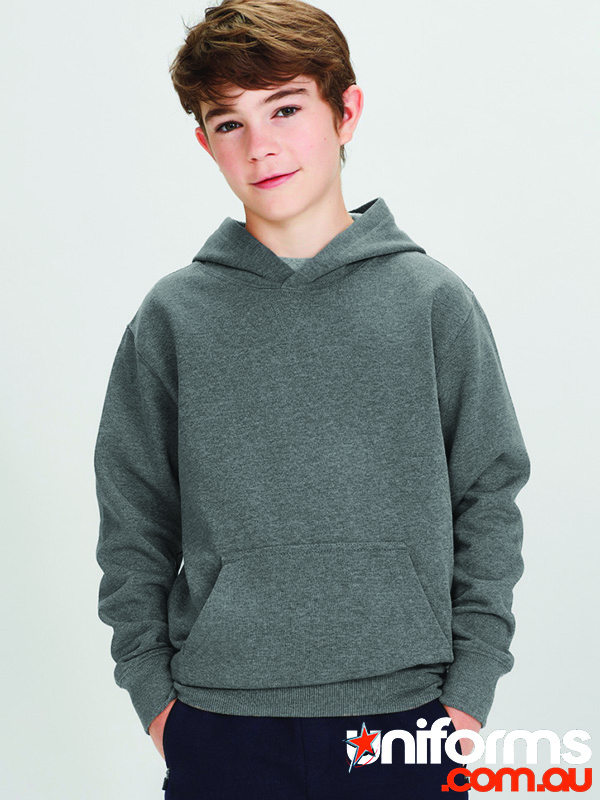  A young boy sporting a grey hoodie from the SW760k Biz Collection, representing comfort and youthful fashion.