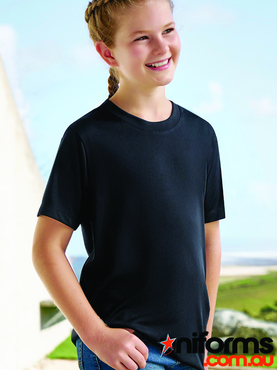 Biz Collection Kids Action Tee (T207KS) - Lightweight and breathable, perfect for warm weather.
