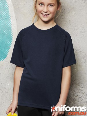 Biz Collection Kids Sprint BizCool Tee (T301KS) - Easy to care for, maintaining its shape and color after washing.