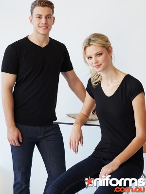 Biz Collection Ladies Viva Tee (T403L) - Stylish and comfortable ladies tee perfect for work and casual wear.