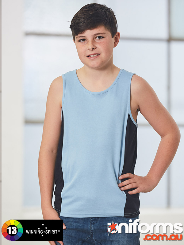 TS19K TEAMMATE SINGLET Kids  1589023147 514