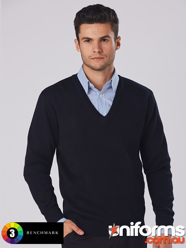 Wool Acrylic Knit Jumper (WJ01) - Stylish and comfortable unisex jumper perfect for any occasion. Ideal for layering in colder weather.