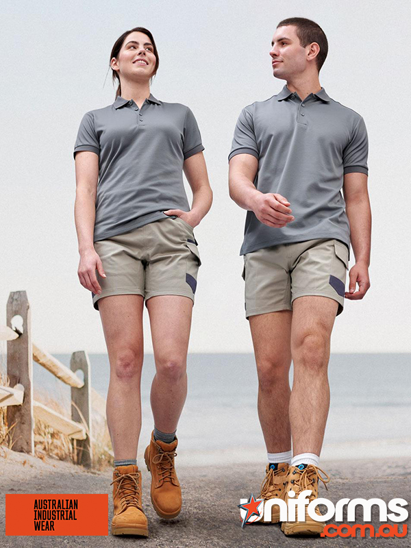 Winning Spirit Unisex Cotton Stretch Cuffed Short (WP29) - Enhance your casual look with these trendy and functional shorts.
