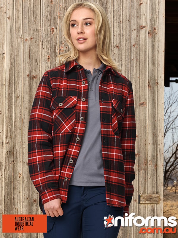 Quilted flannel jacket australia sales