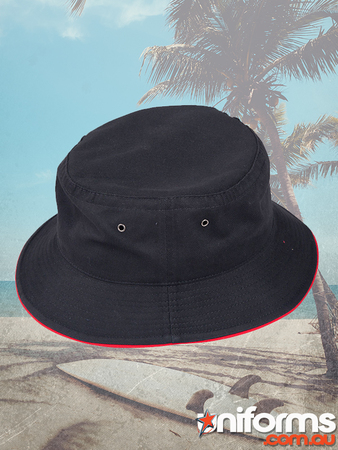 Winning Spirit Heavy Brushed Cotton Bucket Hat - CH31 - Ideal for Team Branding
