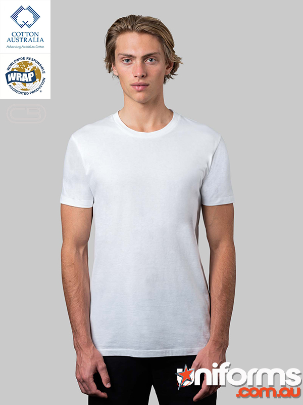 Mens Slim Fit T Shirt M1 White  1634092958 162